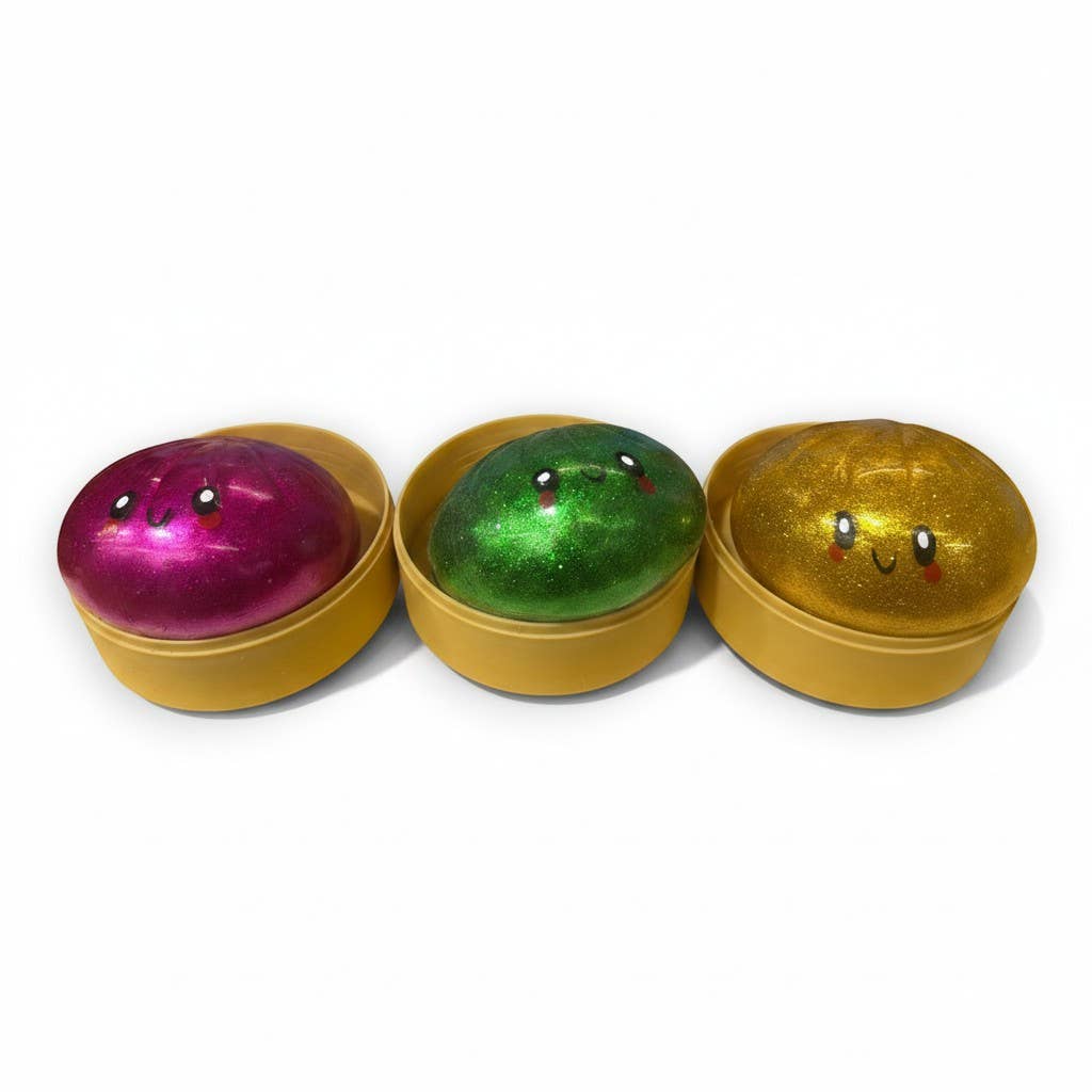 Rainbow Mystery Glitter Dumplings