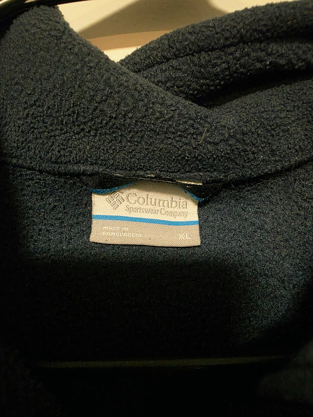 XL Men's Columbia Fleece Zip Up Jacket