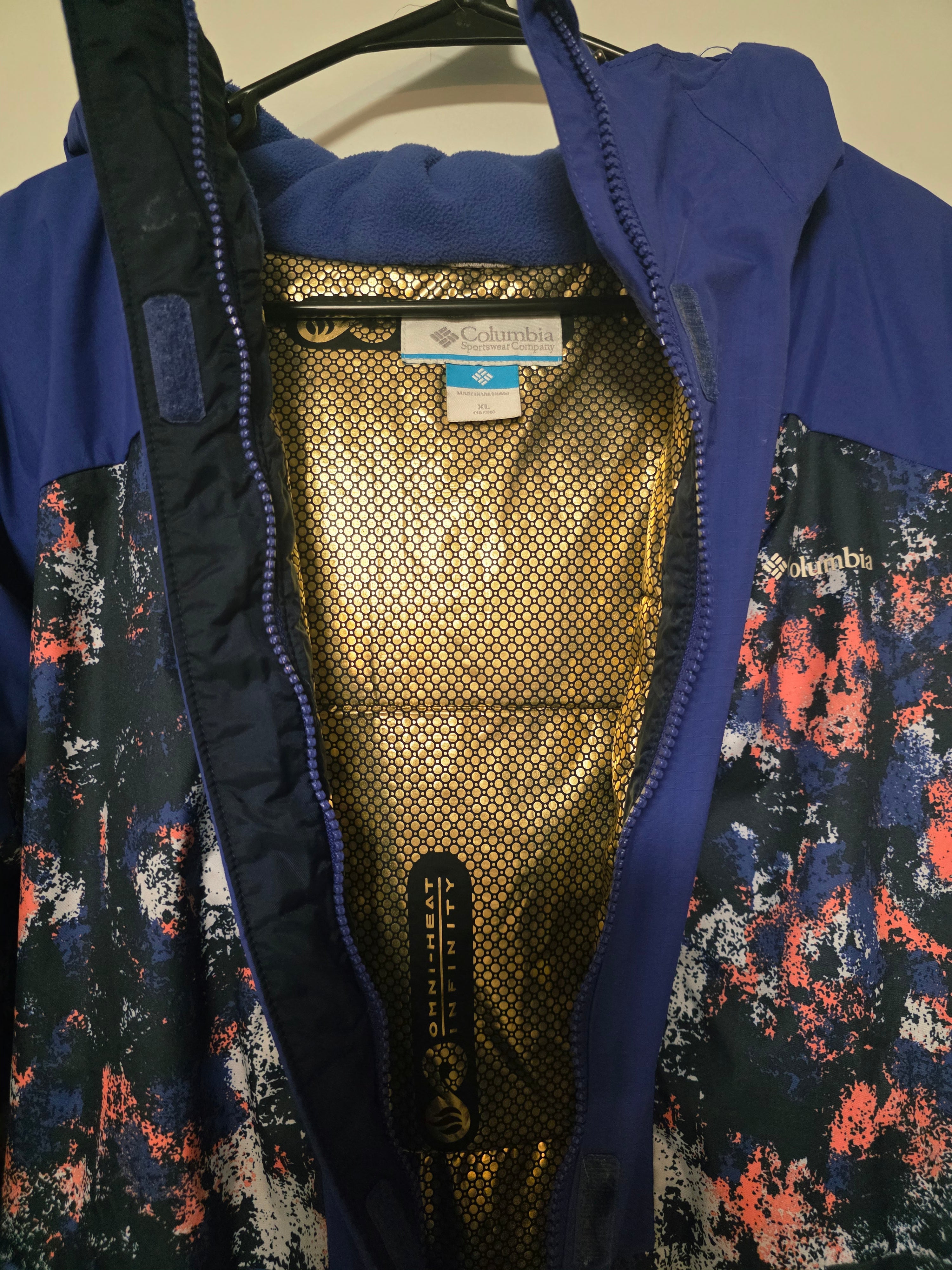 18/20 Columbia Girls' Mighty Mogul III Printed Jacke