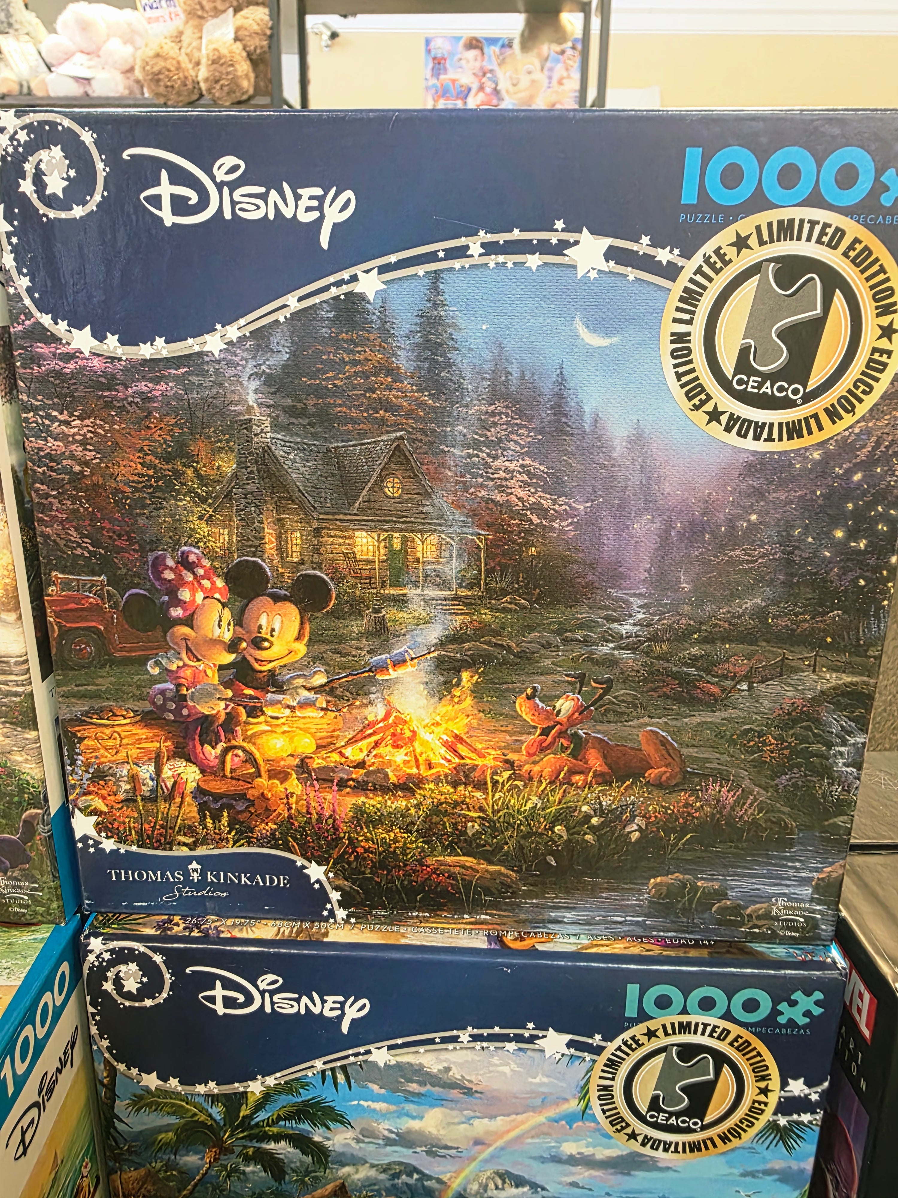 Ceaco Disney jigsaw puzzle Sweetheart Campfire