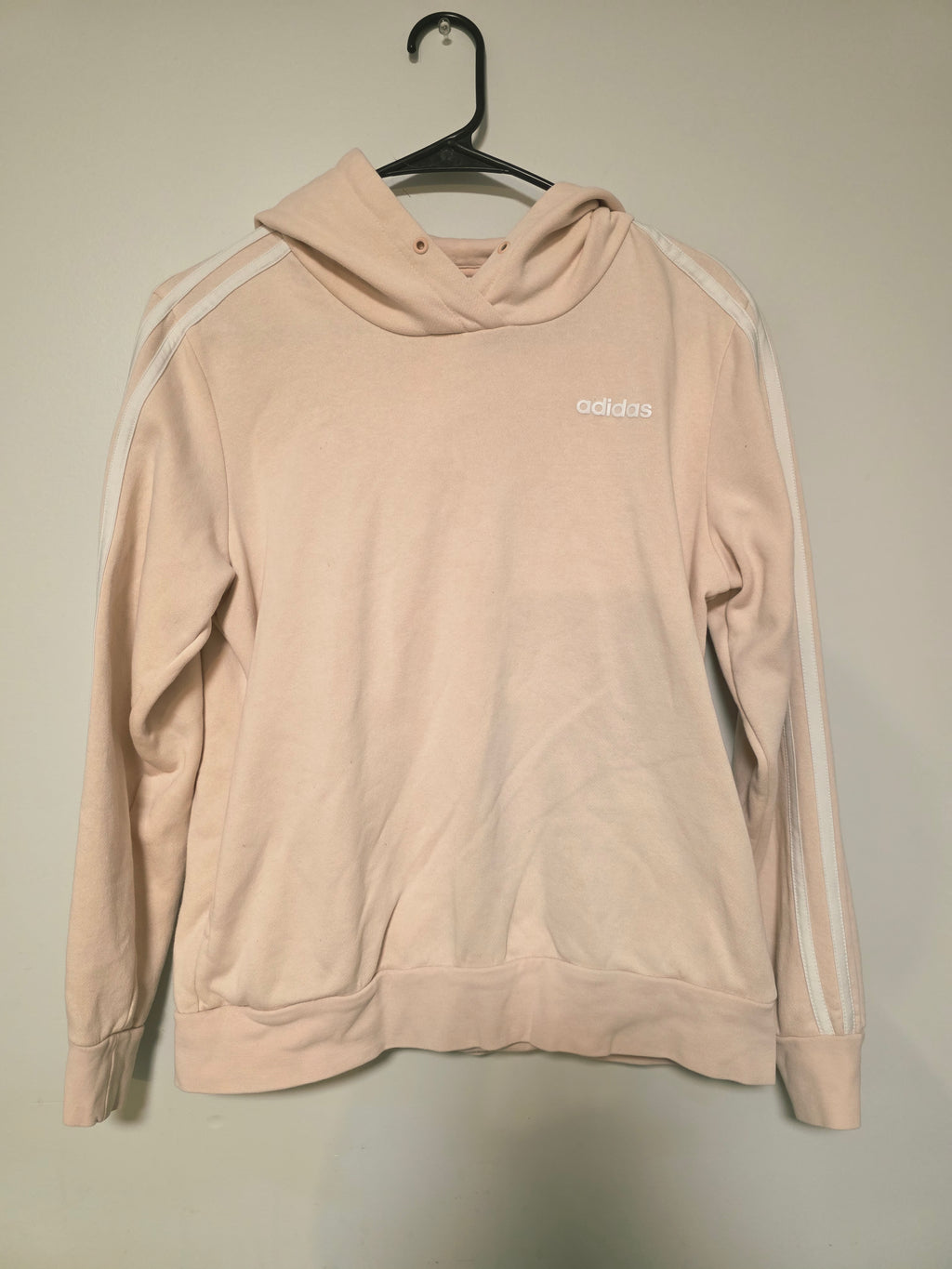 Med Juniors Pink Essentials 3-Stripes Hoodie *missing drawstring