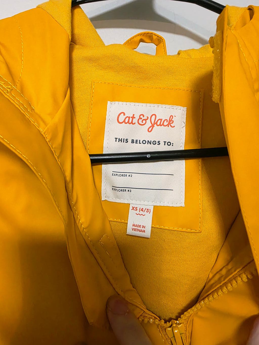 4/5 Cat & Jack Rain Jacket