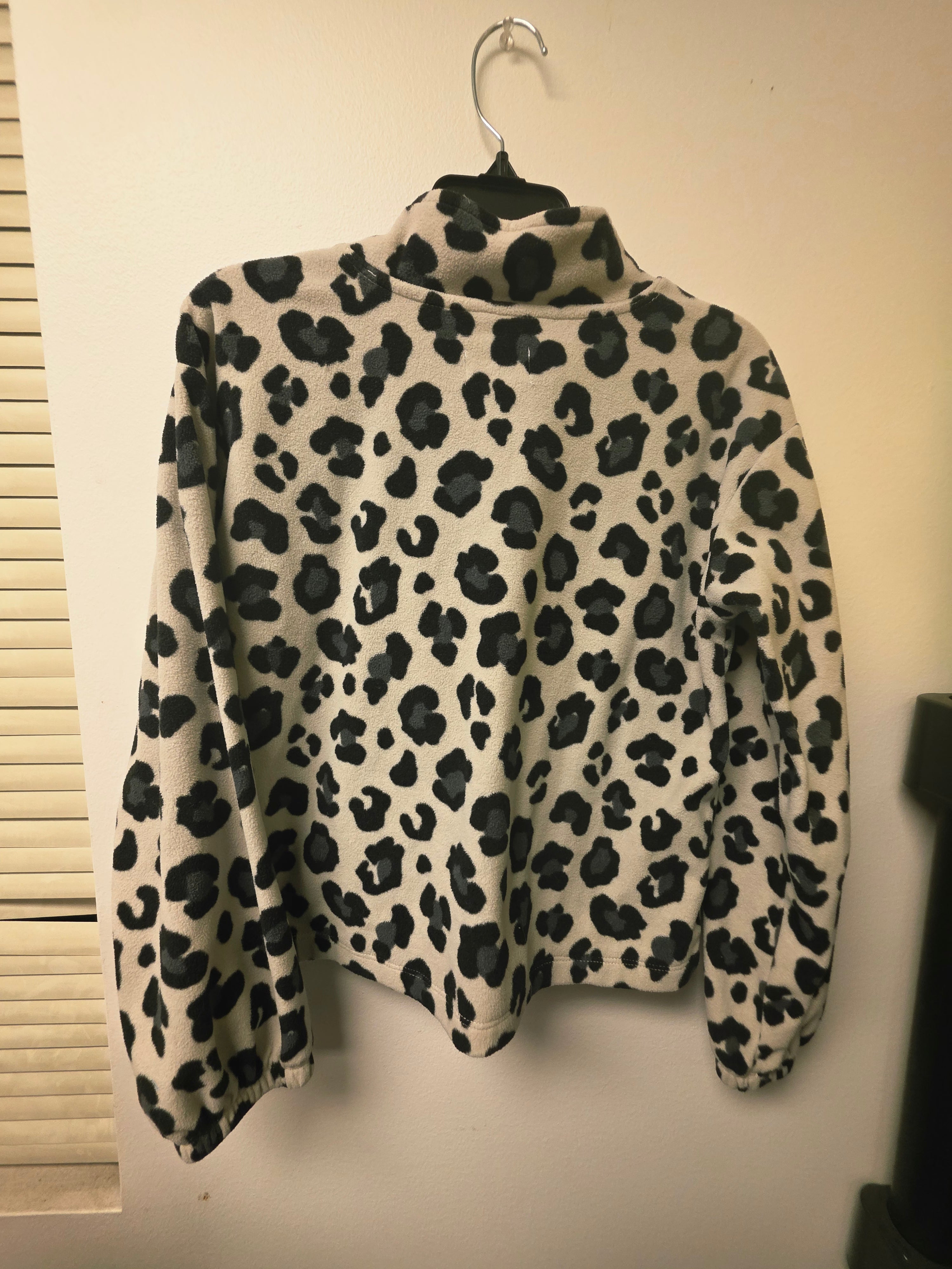 10/12 Leopard Fleece Pullover Childrens Place