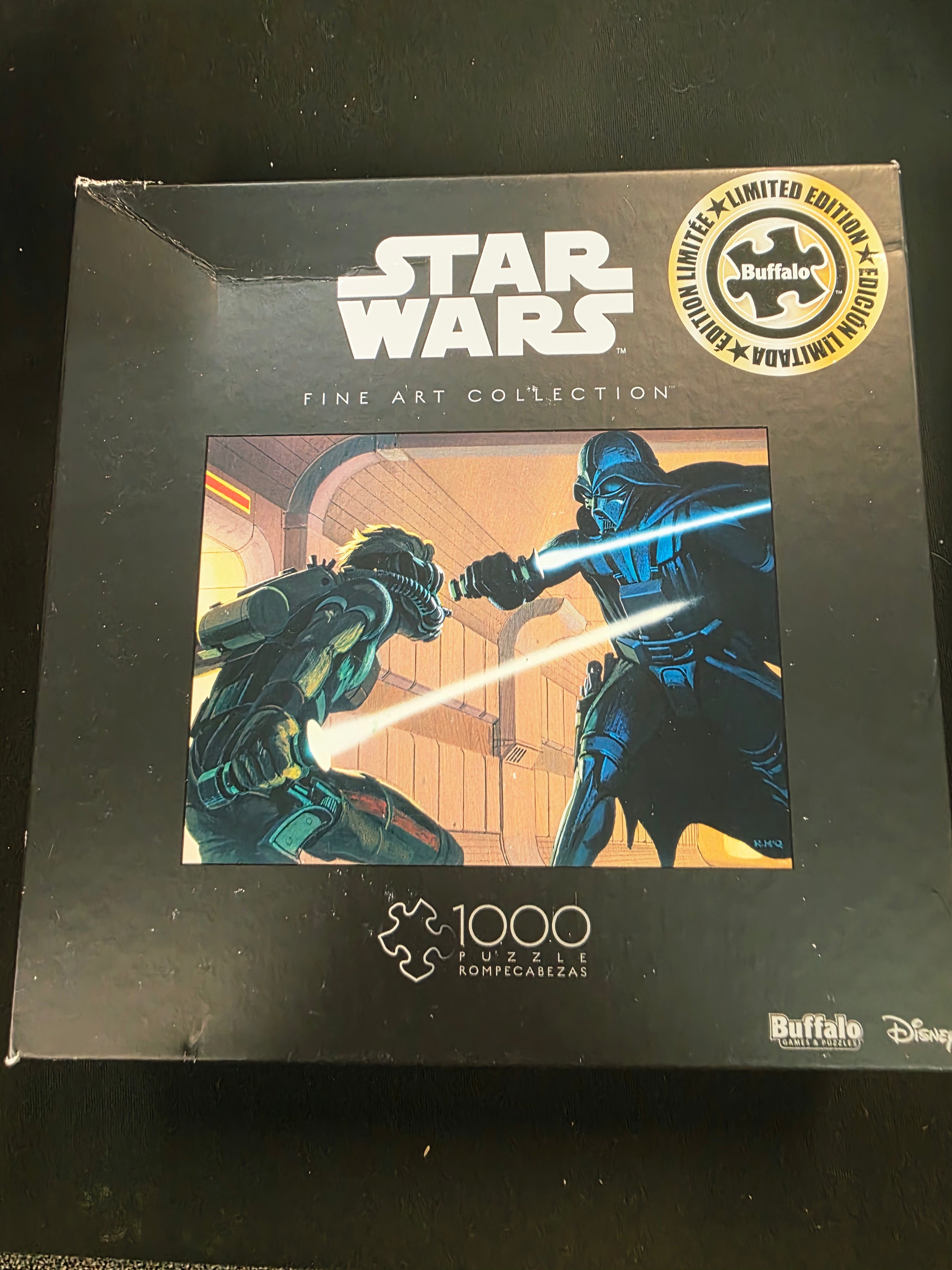 Buffalo Games 1000-piece jigsaw puzzle Star Wars Fine Art Collectio